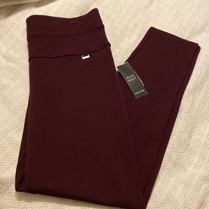 Cute Burgundy Nine West slim leg pants size 1X